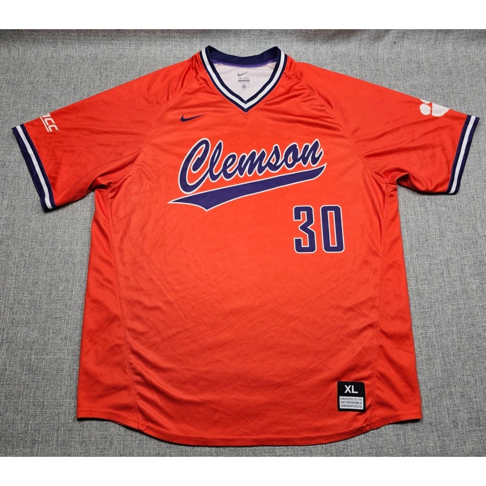 Clemson Tigers‎ Baseball Jersey Mens XL Nike Practice Team Issued Authentic NCAA